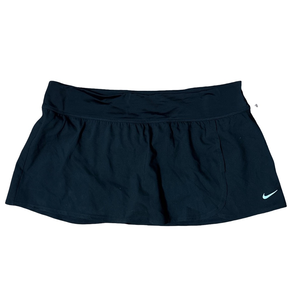 Nike Midnight Black Low Rise Sports Skirt with Underwear